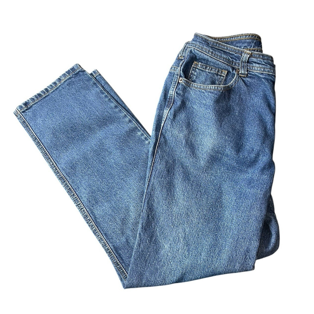 Bill Blass Jeans Women Size 6 Stretch Classic Denim Mid Rise Western Basic